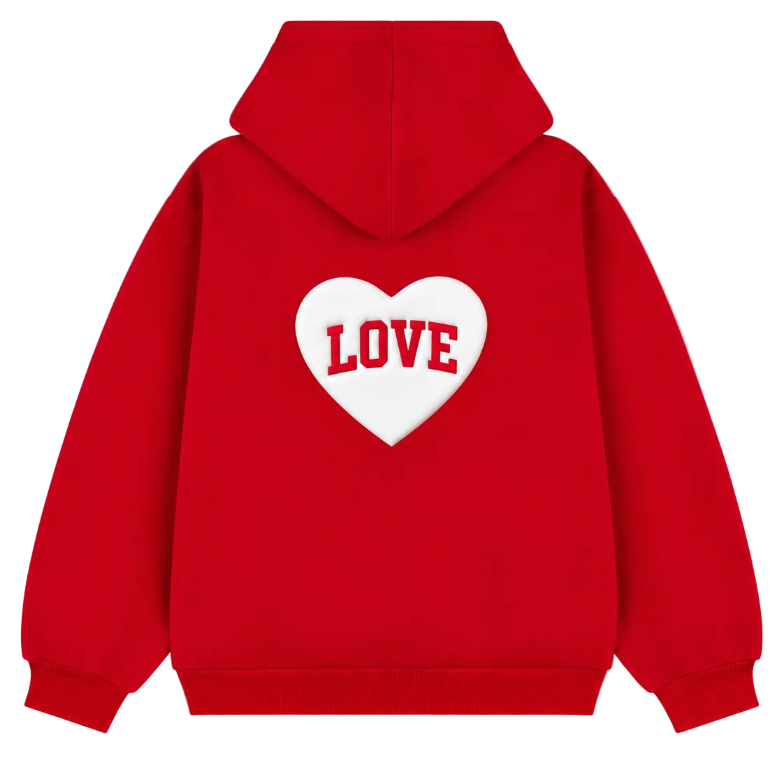 Sweatheart hoodie